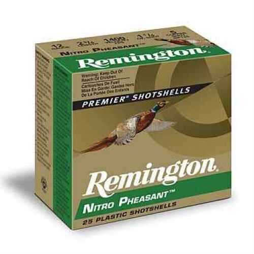 12 Gauge 25 Rounds Ammunition Remington 3" 1 5/8 oz Lead #4